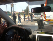 بالصور: إصابة متوسطة لطفلين بحادث دهس وسط مدينة اللد 